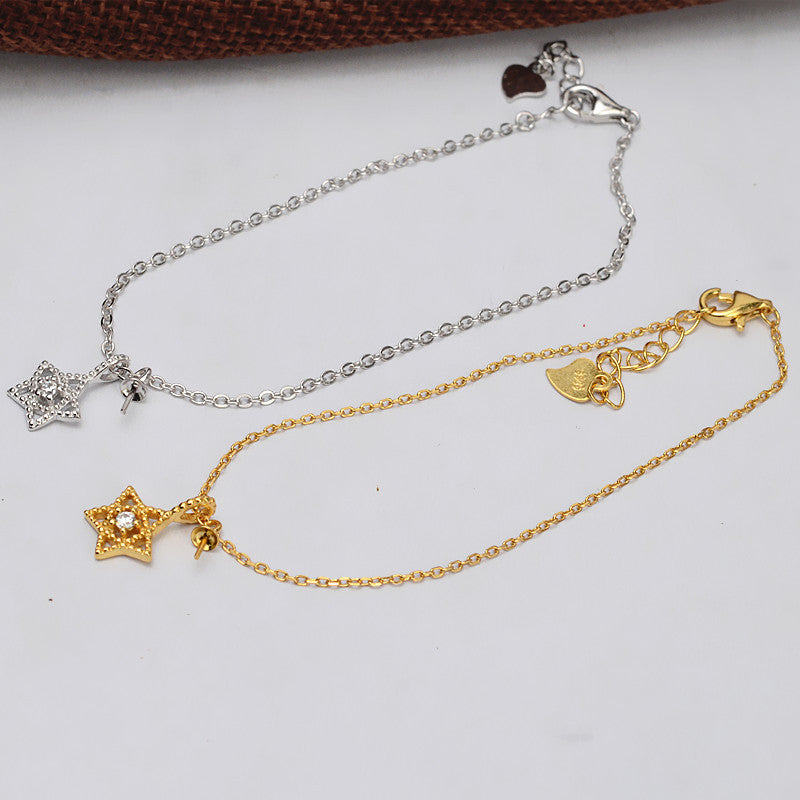 Freshwater Pearl Star Bracelet Setting-S925 Sterling Silver - Feliz Pearl