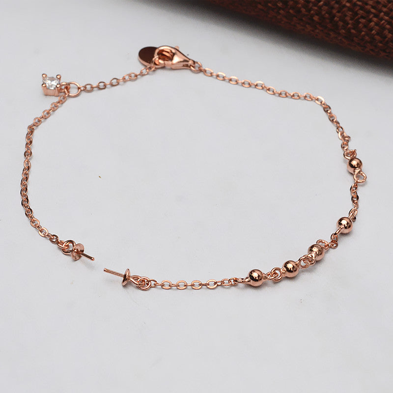 Chic Beads S925 Sterling Silver Pearl Bracelet Settings - Feliz Pearl