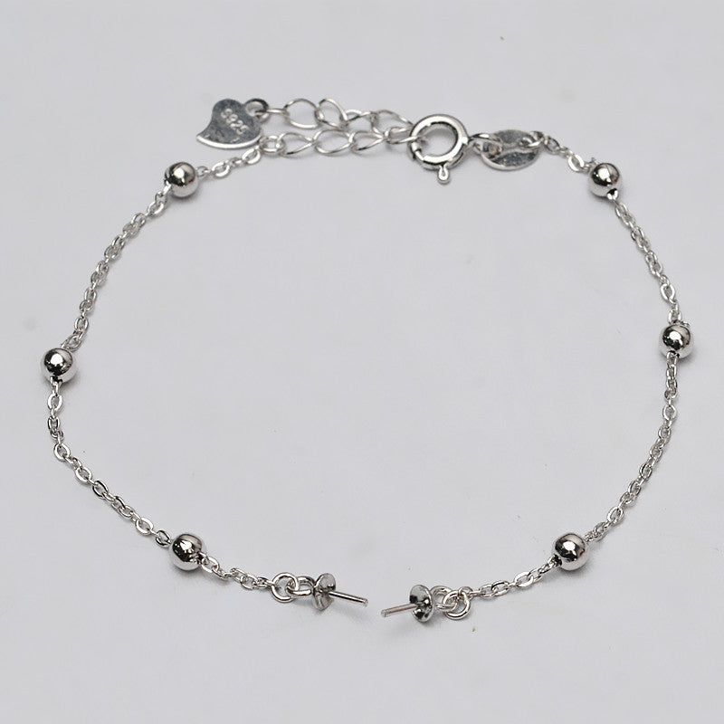 DIY Pearl Bracelet Setting-S925 Sterling Silver Setting Supplier - Feliz Pearl