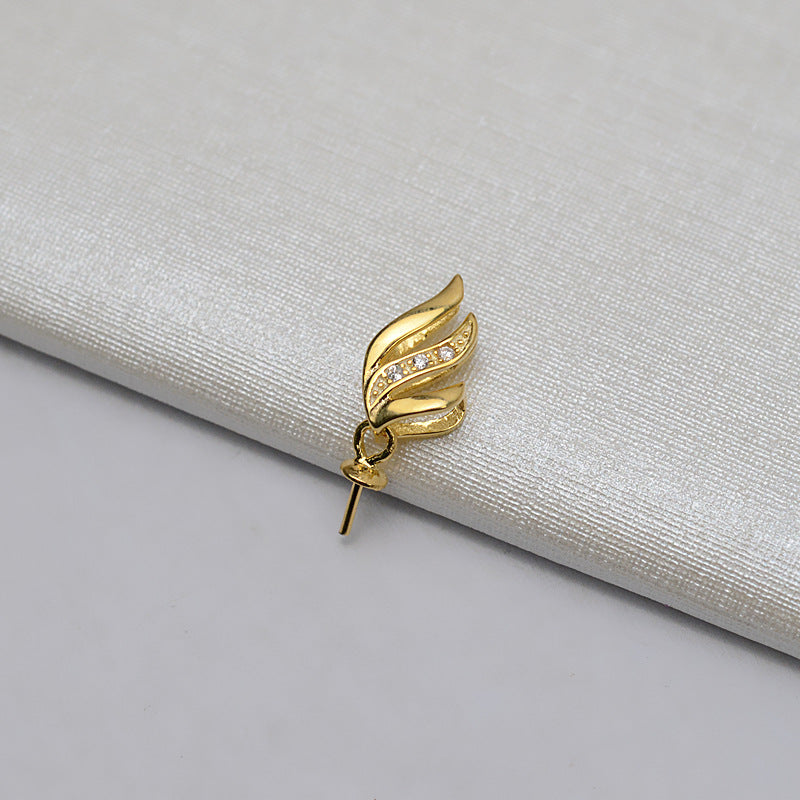 Hot Selling Fire Design Pearl Pendant Setting-S925 Sterling Silver - Feliz Pearl