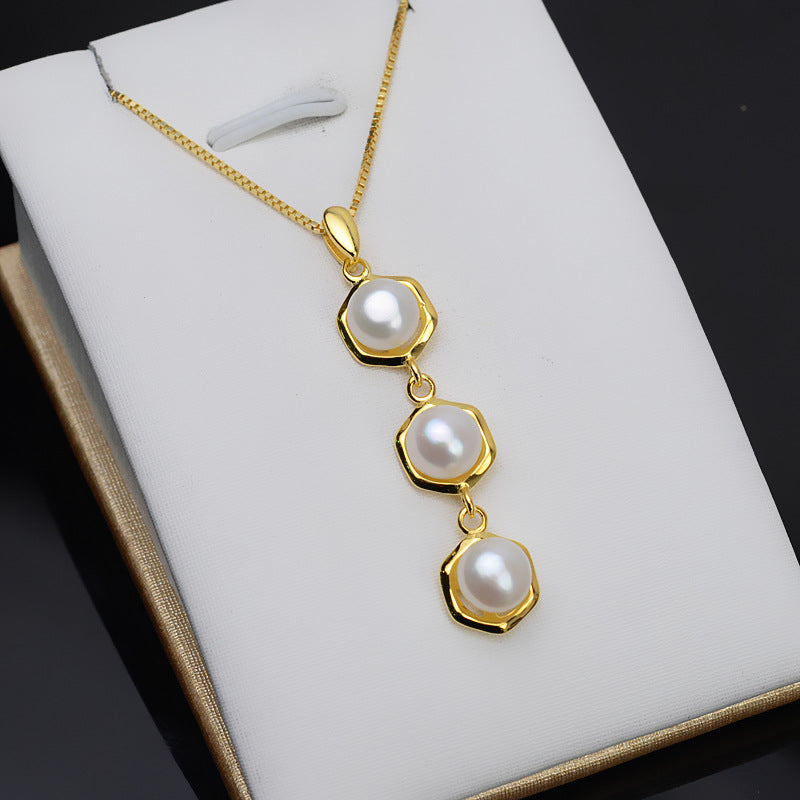 Wholesale Multi Pearls Pendant Setting-S925 Sterling Silver - Feliz Pearl