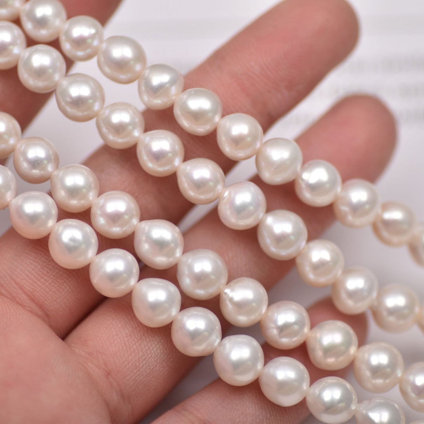 wholesale freshwater pearl strands