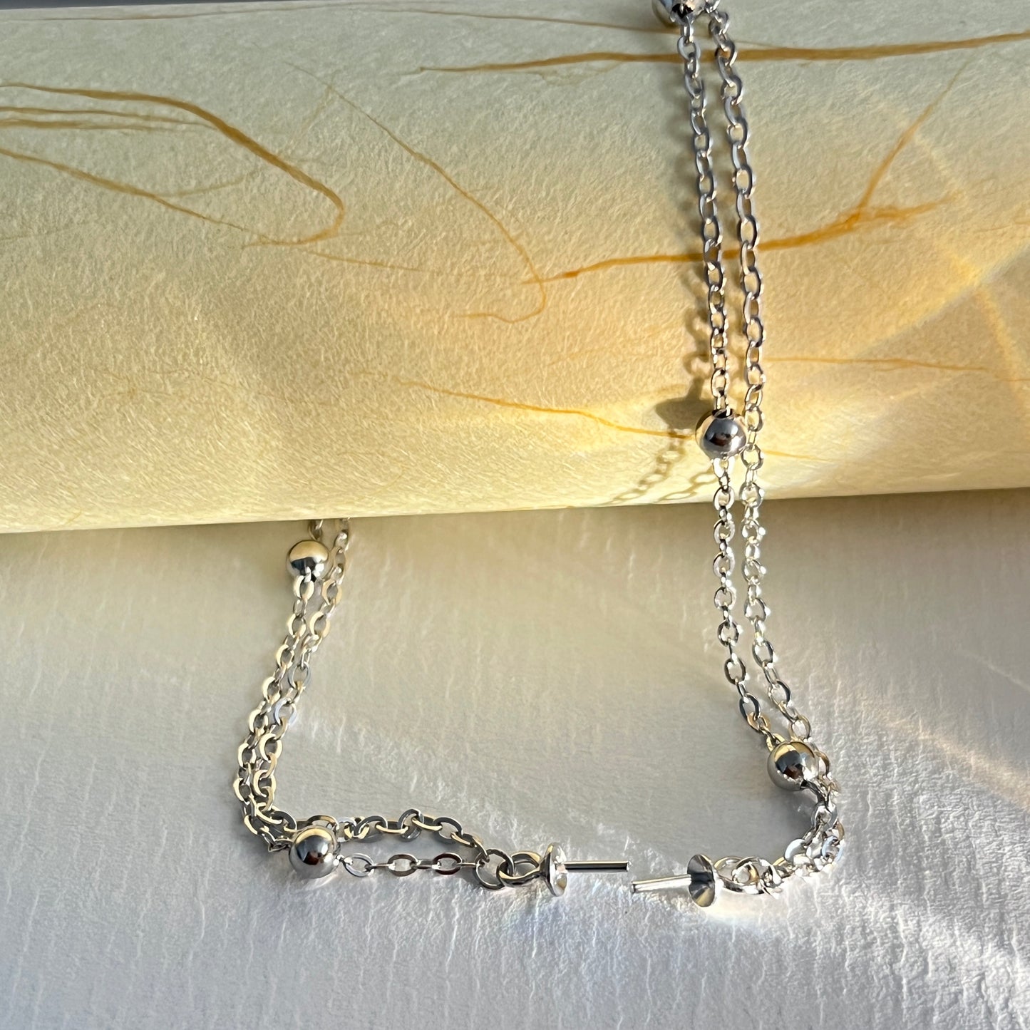 Wholesale Beads Pearl Bracelet Setting-S925 Sterling Silver - Feliz Pearl