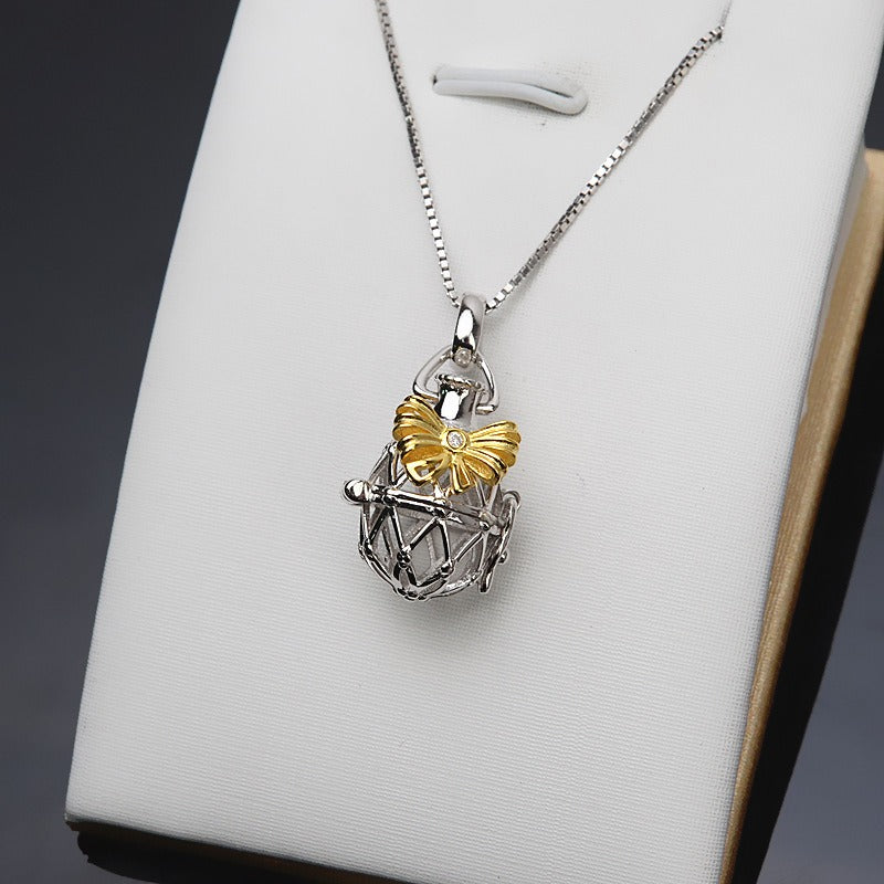 Wholesale Teapot Pearl Cage Pendant-Feliz Pearl - Feliz Pearl