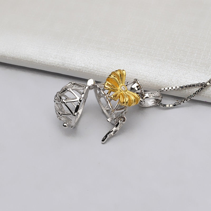 Wholesale Teapot Pearl Cage Pendant-Feliz Pearl - Feliz Pearl