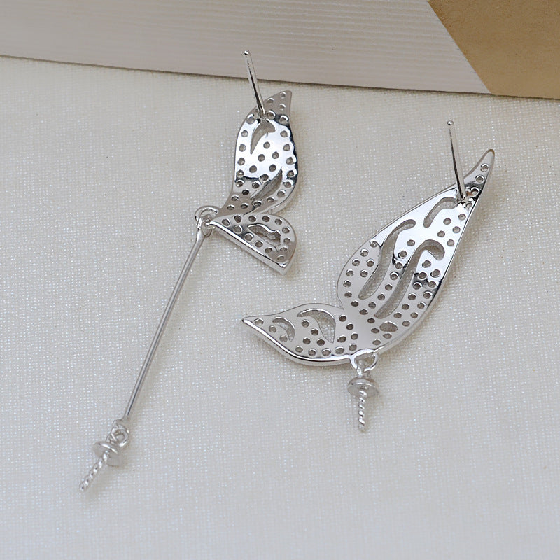 CZSilverButterflyEarringMounting3