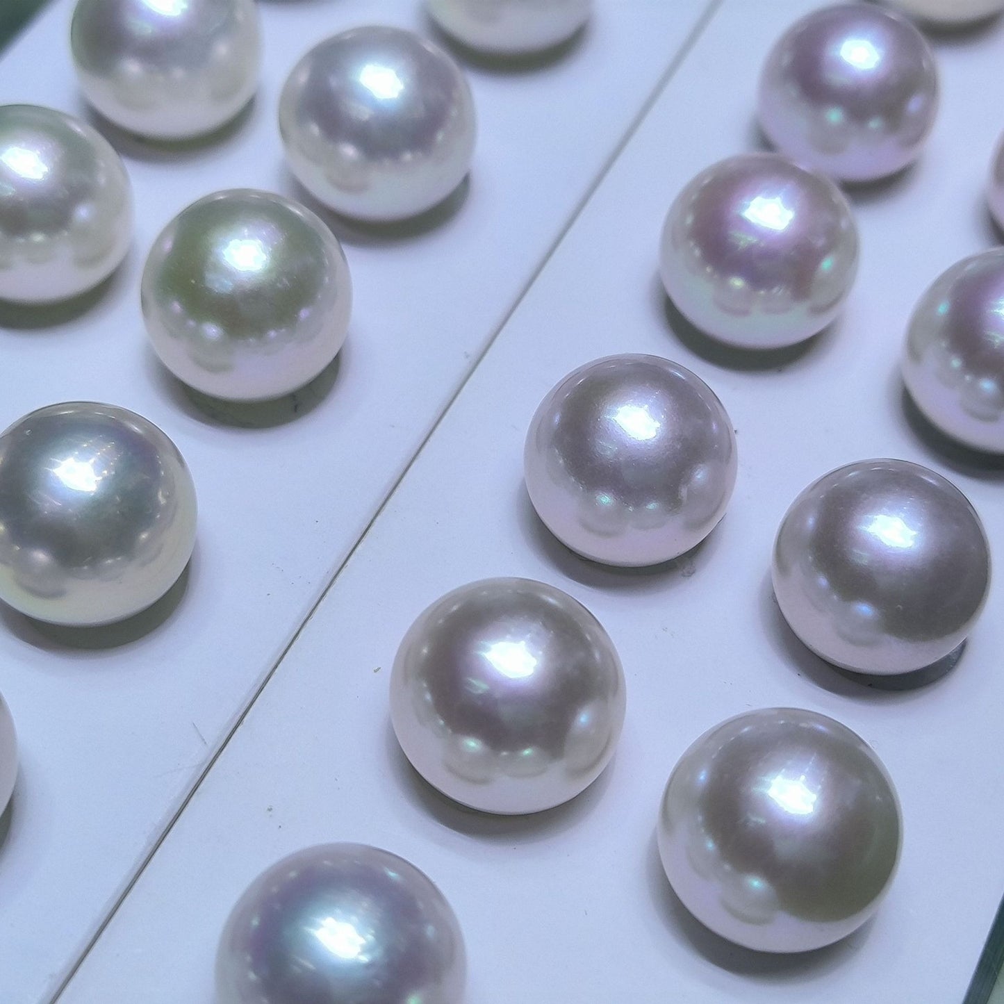 10-11mm Cultured Edison Pearl Pairs In Bulk