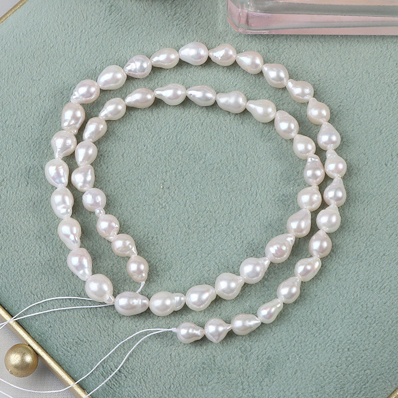 5-6mm Freshwater AK Drop Baroque Pearl Strands for Jewelry DIY