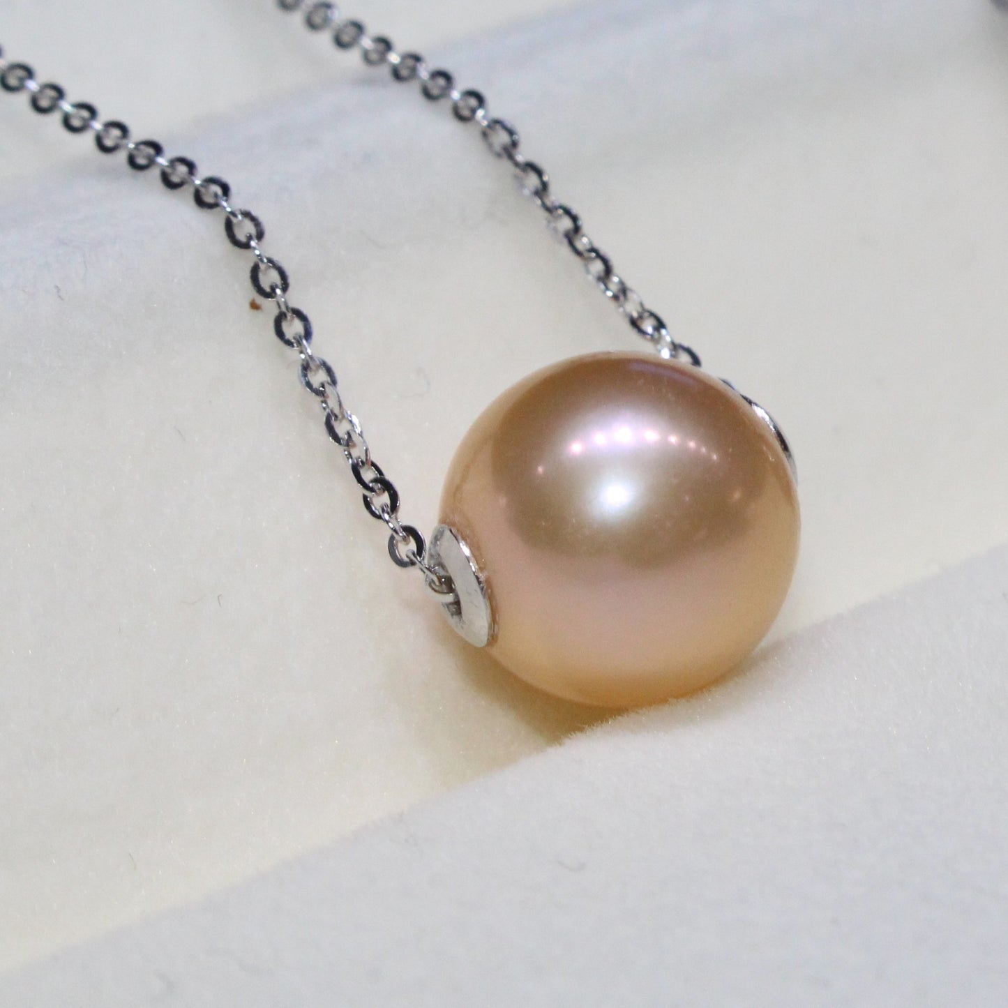 9-13mm Cultured Edison Pearl Pendant Necklace With Chain - Feliz Pearl