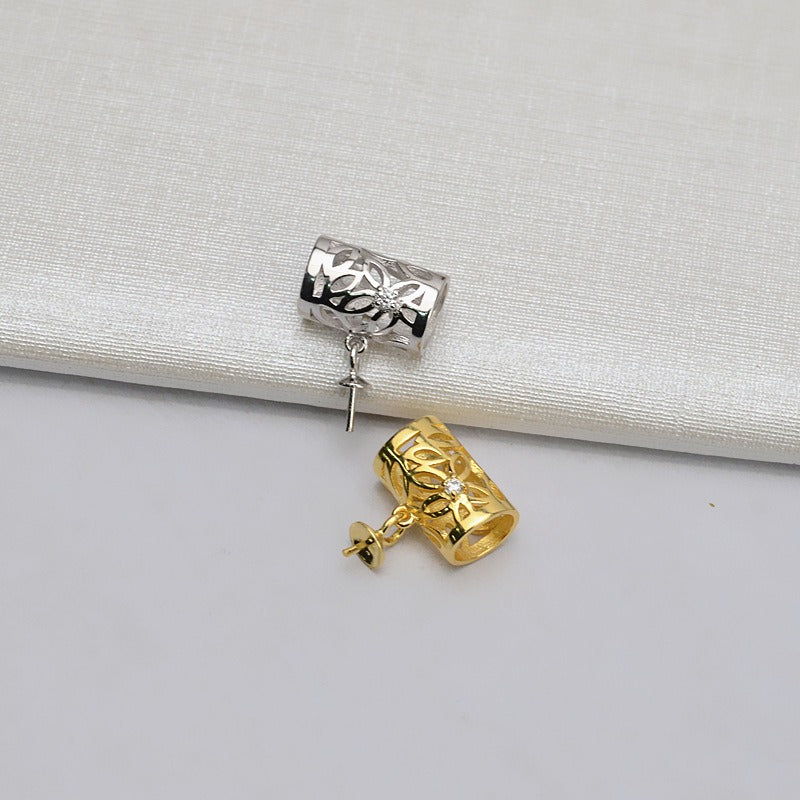Silver Pearl Pendant Setting