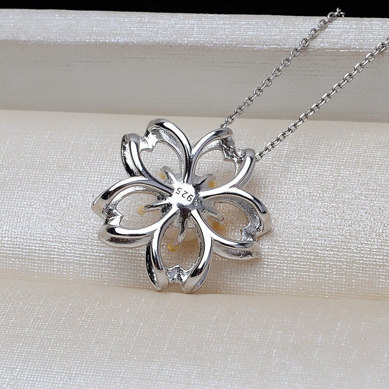 Blossom Flower Pearl Pendant Setting