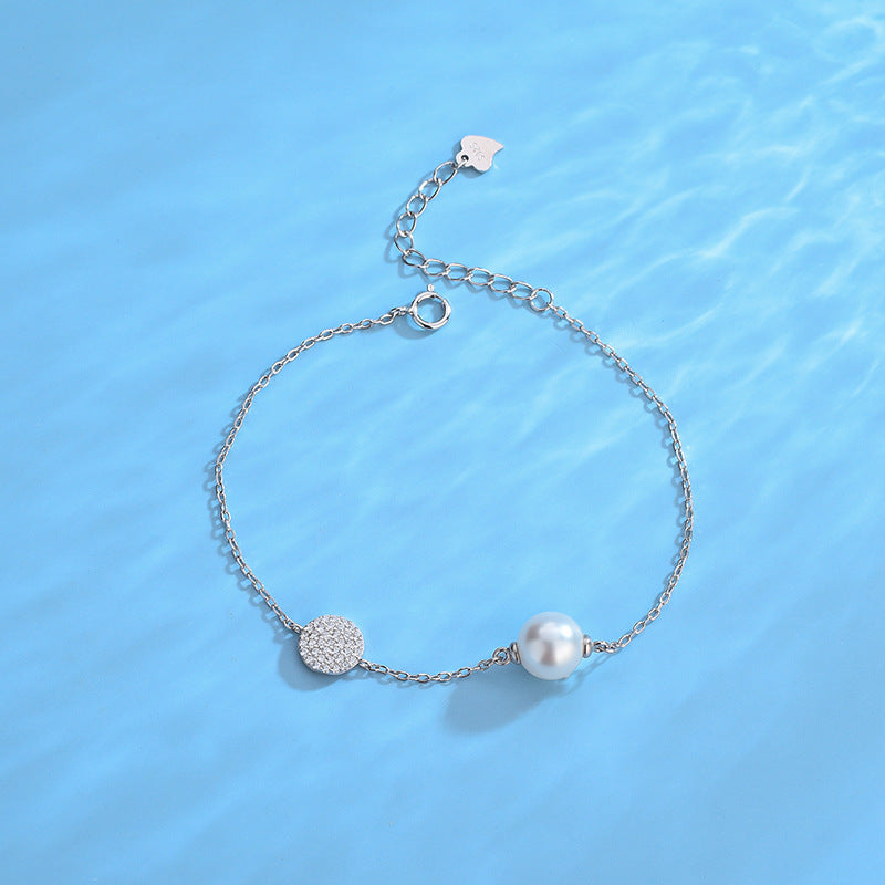 Instagram CZ Pearl Bracelet Setting-Women Jewelry DIY - Feliz Pearl