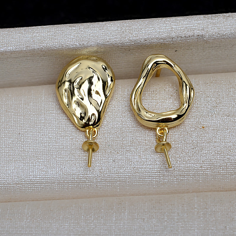 AB Style Pearl Earring Settings-DIY Jewelry Setting Seller - Feliz Pearl