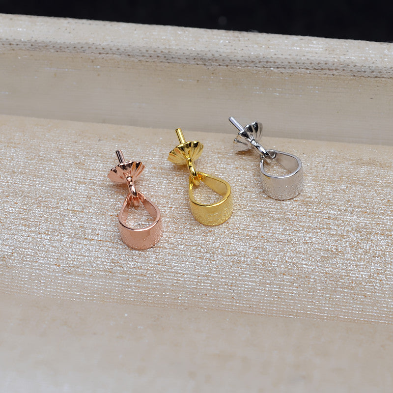 Basic Design Pearl Pendant Setting- S925 Sterling Silver - Feliz Pearl