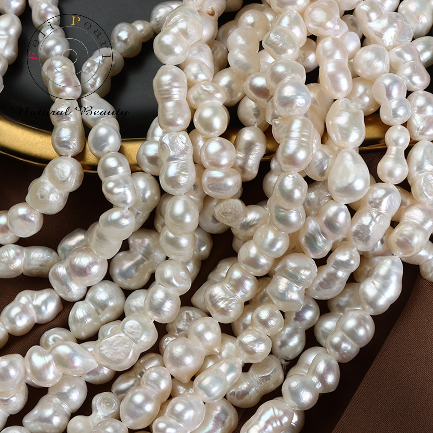 real baroque pearl strand