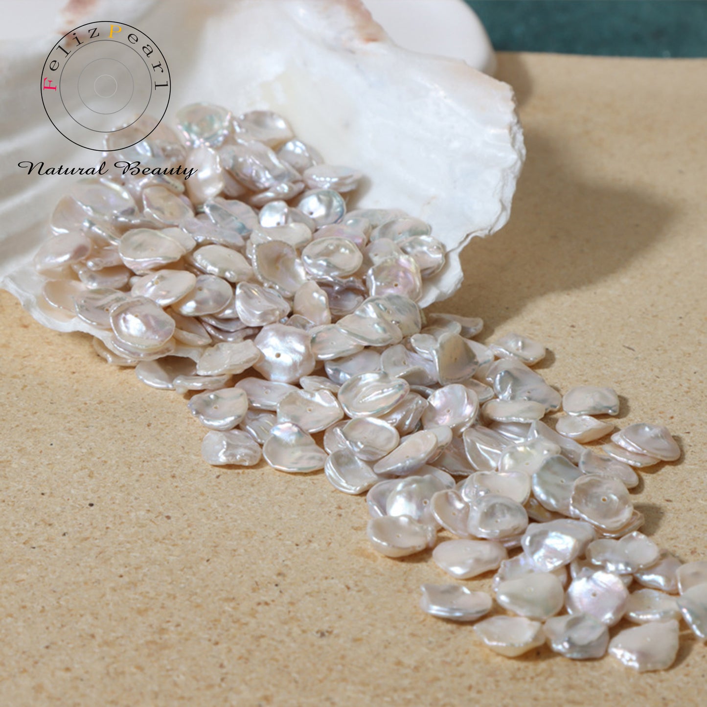 petal loose pearls for jewelry DIY