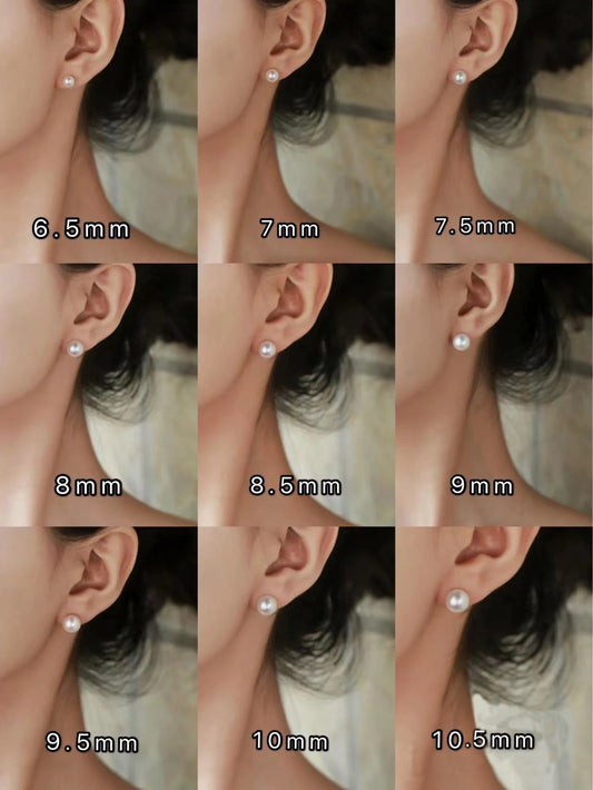 Pearl size guide-What size pearl earring should i buy?
