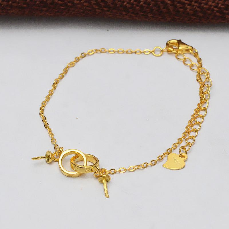 Chic S925 Silver Pearl Bracelet Settings Wholeale - Feliz Pearl 