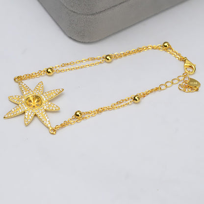 Silver Starfish Pearl Bracelet Setting-Jewelry DIY Settings - Feliz Pearl 
