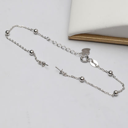 DIY Pearl Bracelet Setting-S925 Sterling Silver Setting Supplier - Feliz Pearl 