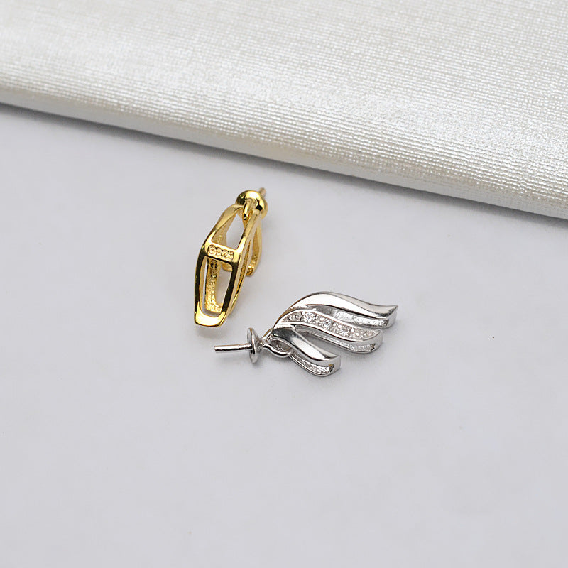 Hot Selling Fire Design Pearl Pendant Setting-S925 Sterling Silver - Feliz Pearl 