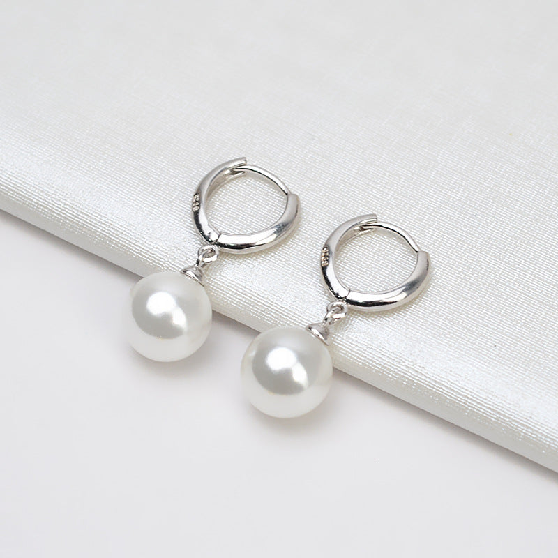 Classic Huggie Pearl Earring Setting-Jewelry Setting Supplier - Feliz Pearl 