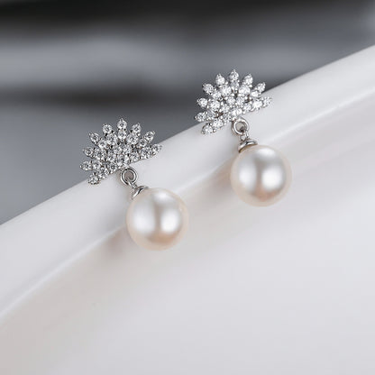 Christmas Pearl Earring Setting-Jewelry Setting Supplier - Feliz Pearl 