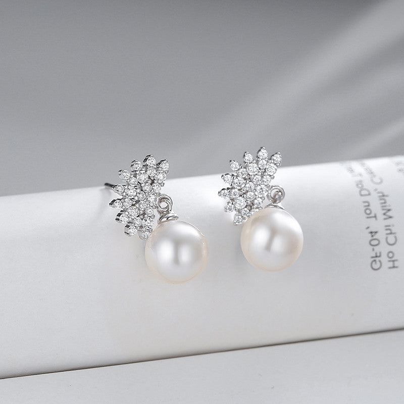 Christmas Pearl Earring Setting-Jewelry Setting Supplier - Feliz Pearl 