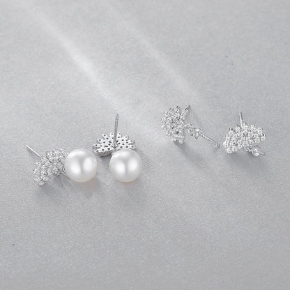 Christmas Pearl Earring Setting-Jewelry Setting Supplier - Feliz Pearl 
