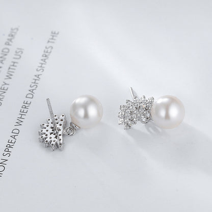 Christmas Pearl Earring Setting-Jewelry Setting Supplier - Feliz Pearl 