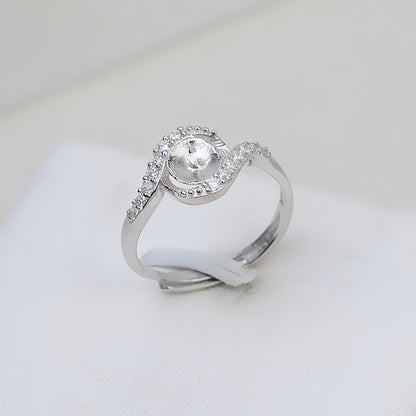 Factory Price S925 Sterling Silver Pearl Ring Mounting With Zircone - Feliz Pearl 