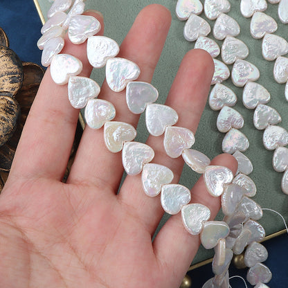 12-13mm Freshwater Heart Baroque Pearl Strands