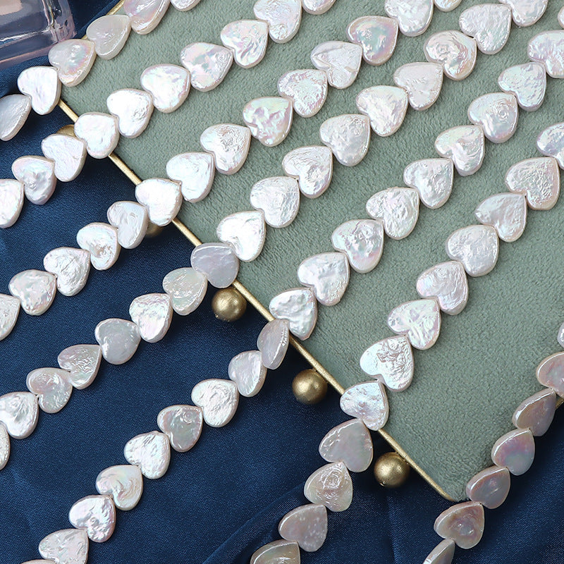12-13mm Freshwater Heart Baroque Pearl Strands