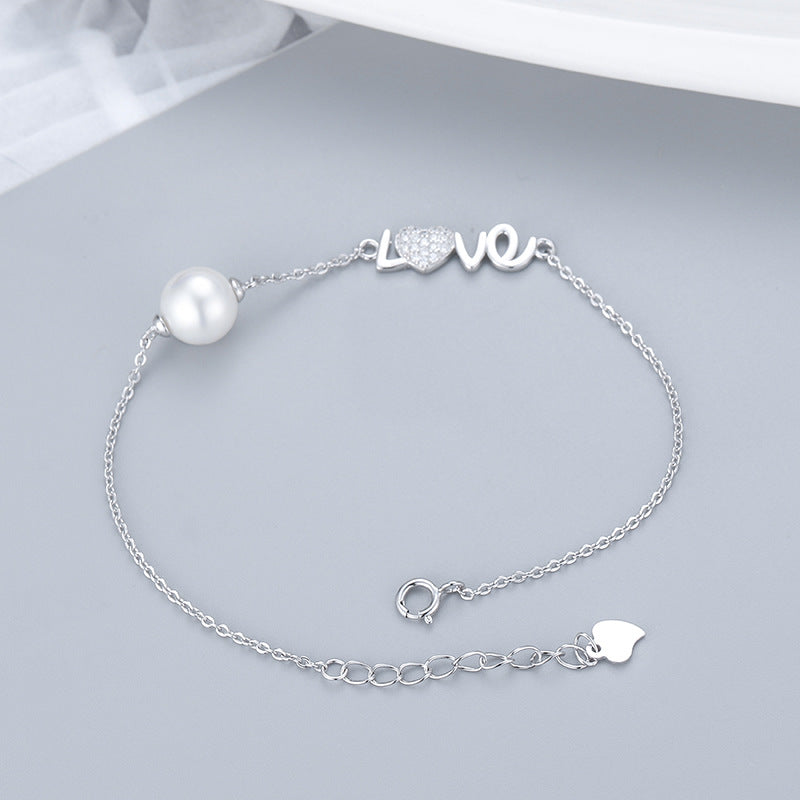 Romantic Love Pearl Bracelet Setting-Women Jewelry DIY - Feliz Pearl 