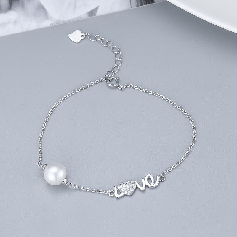 Romantic Love Pearl Bracelet Setting-Women Jewelry DIY - Feliz Pearl 