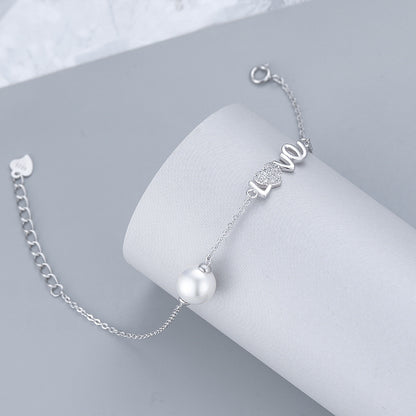 Romantic Love Pearl Bracelet Setting-Women Jewelry DIY - Feliz Pearl 