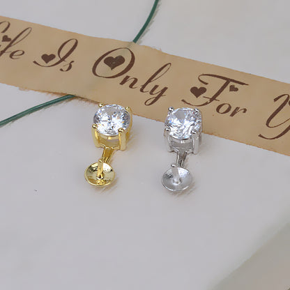 Daily Cubic Zirconia 925 Sterling Silver Pearl Pendant Mounting - Feliz Pearl 