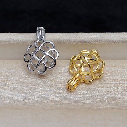 S925 Silver Pearl Cage Pendant Wholesale - Feliz Pearl 