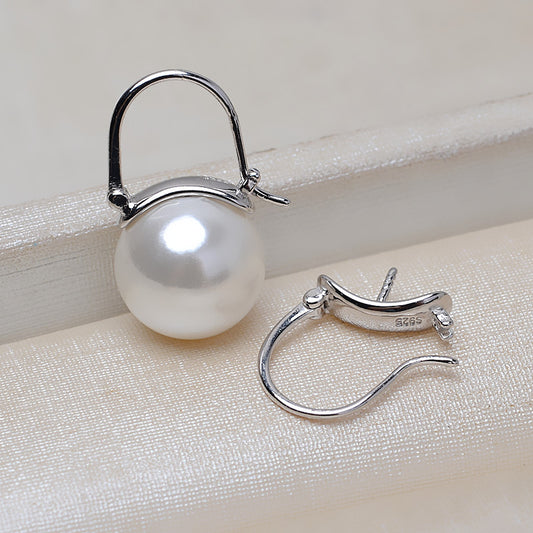 S925 Sterling Silver Pearl Earring Mounting For Wholesale - Feliz Pearl 