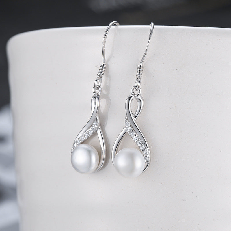 Wholesale Women Daily Pearl Drop Earring Setting - Feliz Pearl 