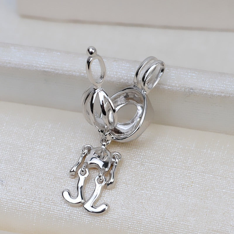 Halloween Skull Pearl Cage Pendant-Feliz Pearl - Feliz Pearl 