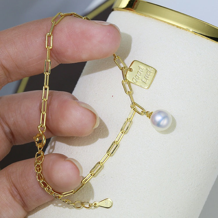 GOOD LUCK Signature Pearl Bracelet Setting-Jewelry DIY - Feliz Pearl 