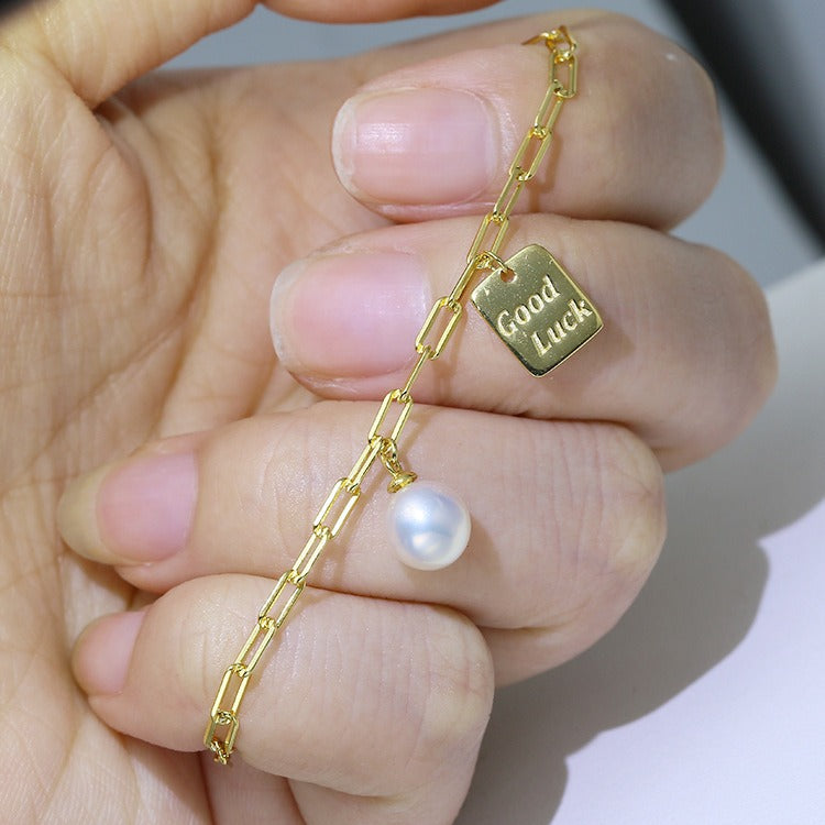 GOOD LUCK Signature Pearl Bracelet Setting-Jewelry DIY - Feliz Pearl 