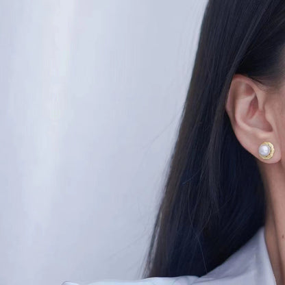 Nest Design Pearl Earring Settings-Jewelry DIY Supplier - Feliz Pearl 