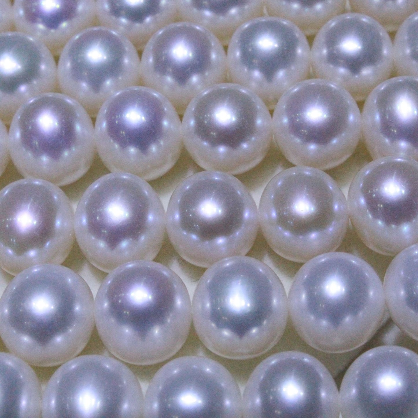 Wholesale Near Round Freshwater Pearl Strands