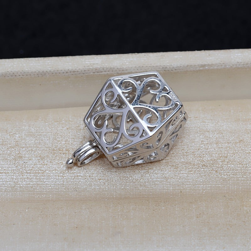 Fashion Women Bag Design Pearl Cage Pendant - Feliz Pearl 