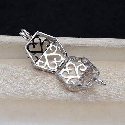 Fashion Women Bag Design Pearl Cage Pendant - Feliz Pearl 