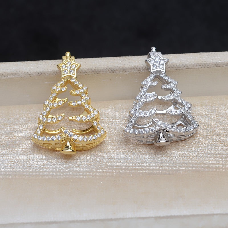Feliz Pearl Christmas Tree Pearl Cage Pendant - Feliz Pearl 