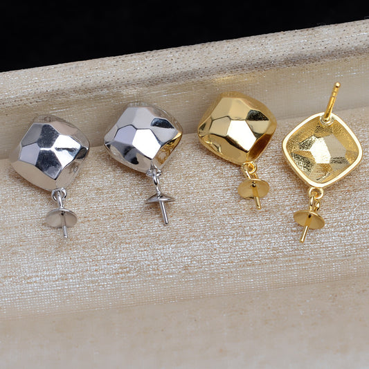 BaroqueStyleWomenPearlDangleEarringMounting1