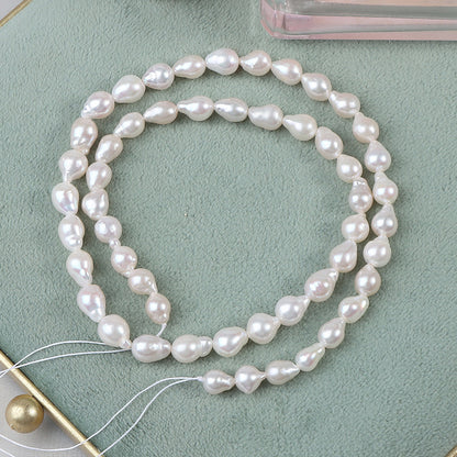 5-6mm Freshwater AK Drop Baroque Pearl Strands for Jewelry DIY